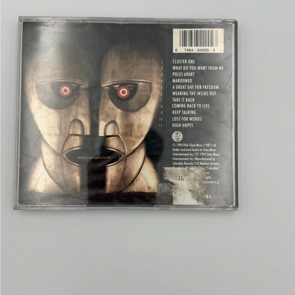Division‎ Bell by Pink Floyd (CD, 1994) SHIPS FAST
